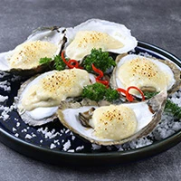 Oyster nướng phô mai