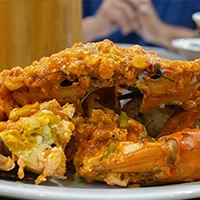 Cua sốt trứng muối
